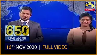 Live at 6.50 News –  2020.11.16