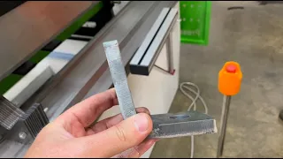 Bending 1/2” steel in a CNC press brake