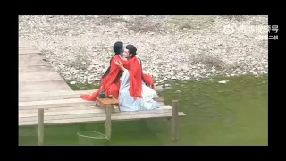 the legend of shen li escena romántica completa de xing zhi y shen Li ( zhaoliying y Lin gengxin)