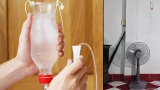 Homemade - How to make air conditioner at home - Easy Tutorials