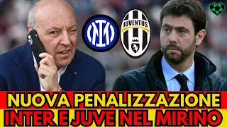 PENALIZZAZIONE ASSURDA INTER E JUVE: SCOSSONE SERIE A!