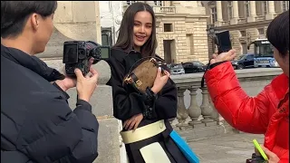 Behind the scenes with Yaya Urassaya Sperbund for Louis Vuitton 6/3/2024  อุรัสยา เสปอร์บันด์