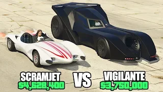 GTA 5 Online - SCRAMJET vs VIGILANTE ($4,628,400 vs $3,750,000)