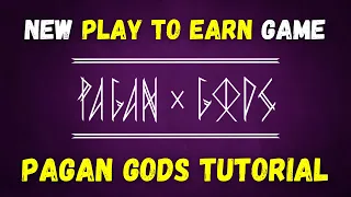 Pagan Gods Play to Earn Game Overview + Tutorial | $30 to Start?, WAX and Binance Blockchain Game