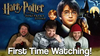 HIS FIRST TIME WATCHING HARRY POTTER!! | Harry Potter and The Sorcerer's Stone (2001) First Reaction