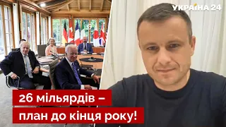 🔴30 млрд від G7 – фейк? МАРЧЕНКО розкрив, скільки грошей насправді дають Україні - Україна 24