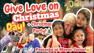 Pamasko ni Mayor Jason!| Give Love On Christmas | Melason Family Vlog