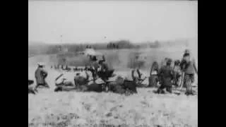 Захват британцами бурской батареи / Capture of Boer Battery by British 1900