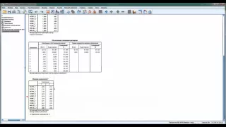 Факторный анализ в spss, statistica. Factor analysis in SPSS