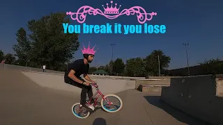 Free bike challenge! Game of Princess bike. 2v2