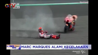 Marc Marquez Jatuh 4 Kali saat Latihan Bebas dan Kualifikasi #BuletiniNewsPagi 21/03