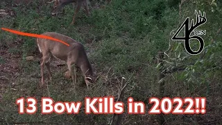 13 BOW KILL Compilation!!! 2022 Deer Season Finale!! PRIME ARCHERY and G5 Broadheads are DEADLY!!!!