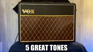 5 GREAT Vox AC10 Tones!