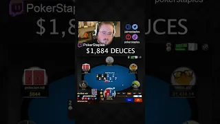 $1,884 Deuces | PokerStaples Shorts