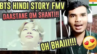SUSPENCE , SCARY , INTERESTING  BTS | FMV | AU | DaasTaan-e-Om Shanti Om  Indian Reaction