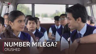 Number Milega? 🔢🙈| ft. Aadhaya & Samvidhan | Crushed  | Amazon miniTV 📺"
