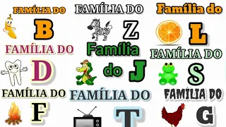 Família Silábica Completa|Alfabetização Infantil| Video Educativo