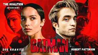 The Bat and The Cat Interview - The Batman's Robert Pattinson & Zoe Kravitz