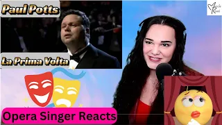 Opera Singer Reacts to Paul Potts "La Prima Volta für Flashmob in Oberhausen"