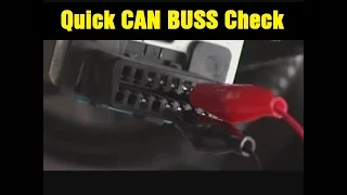 Quick CAN BUS Check (aka Fun With Resistors) - Wrenchin' Up