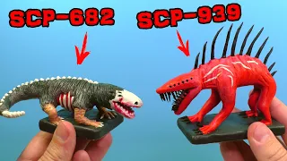 Making SCP-939 and SCP-682 with Clay