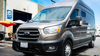 2020 Ford Transit Van Conversion Walkthrough | Pretzel