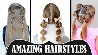 3 EASY TODDLER HAIRSTYLES  - 5 MINUTE HAIRSTYLES