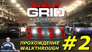 GRID Autosport | Прохождение Часть 2 | Very Hard | Walkthrough Part 2