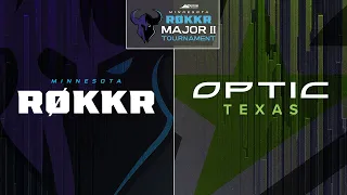 Elimination Round 1 |  @ROKKRMN  vs @OpTicTexas    | RØKKR Major II | Day 2