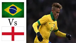 Brazil Vs England(Neymar Vs England) Friendly (06/ 02/ 2013) HIGHLIGHTS