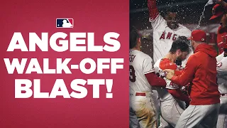 First WALK-OFF HOMER of 2021! Jared Walsh destroys ball to win it for Angels!