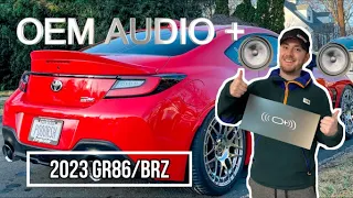 GR86 Gets New Speakers! - OEM Audio Plus Detailed Install and Review