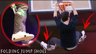 Working GTA Super Jump Shoes Let You Dunk! - 6ft Jump, Run 20mph (Retractable)