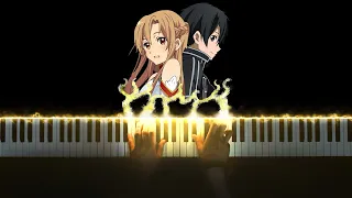 Sword Art Online Piano Suite - Beautiful Soundtrack Medley「ソードアート・オンライン」-  ピアノ