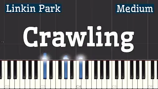 Linkin Park - Crawling Piano Tutorial | Medium