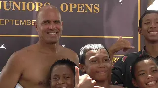 Kelly Slater - The good and bad of Kelly Surfing in Medewi point break, west Bali Indonesia.