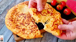 Simple recipe of KHACHAPURI | English subtitles