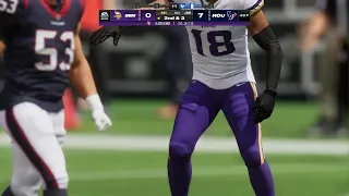 Madden NFL 24 | Minnesota Vikings vs Houston Texans - Round 3 2024/25 | Gameplay PS5