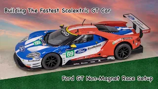 Building a Scalextric Ford GT for 1/32 scale non magnet slot car racing