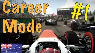 F1 2013 Career Mode Part 1: Melbourne, Australian Grand Prix