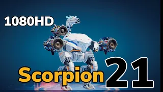 Scorpion 21 Kills Using Repair Amplifier | War Robots Gameplay