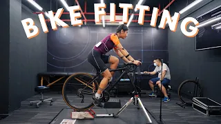 Getting my first bike fit 🚲  CYCLING VLOG