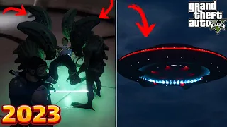 GTA 5 _ What is inside the Underwater UFO (2023)