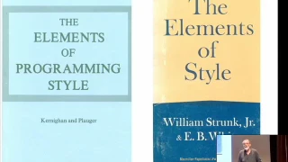 Elements of Programming Style - Brian Kernighan