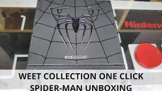 WEET One Click Spider-Man Trilogy Steelbook set Unboxing (Watch in 4K)