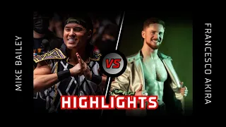 Fan Cam Highlights: Mike Bailey vs Francesco Akira | All Star Junior Festival USA 2023