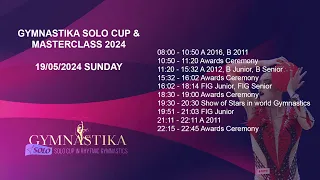 GYMNASTIKA SOLO CUP 2024 - 19/05/2024 SUNDAY