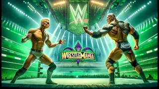 WWE 2024 Gameplay The Rock vs Cody Rhodes 4k l
