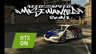 Need for Speed Most Wanted RTX Remix W.I.P.