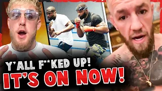 Conor McGregor SLAMS Dustin Poirier! Jake Paul REACTS to Tyron Woodley TRAINING w/ Floyd Mayweather!